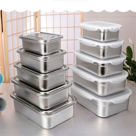 korean made stainless steel box|korean stainless steel food containers.